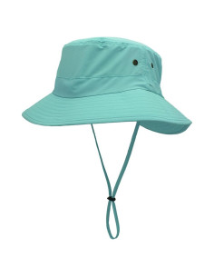 Sombrero de Sol Ligero para Mujeres LLmoway UPF50+ Azul Aqua