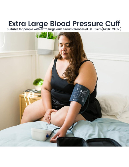Manguito de Presión Arterial Extra Grande ZIQING 38-55cm