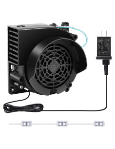 Soplador de Aire Inflable 12V 1.5A DRHLWZN con Luces LED