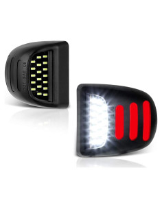 Luces LED de Placa de Licencia Mejorvista-LED para Chevy y GMC
