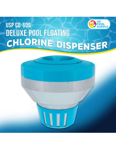 Flotador de Cloro U.S. Pool Supply 1.36 kg para Piscina 2