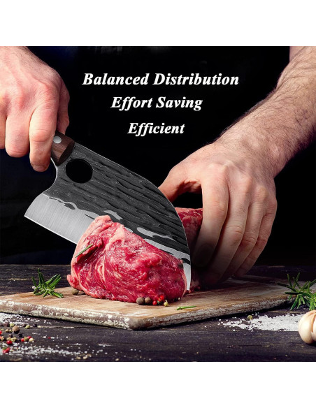 Cuchillo de Chef Moontay Serbio 25.4 cm Forjado a Mano