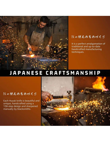 Cuchillo de Chef Moontay Serbio 25.4 cm Forjado a Mano