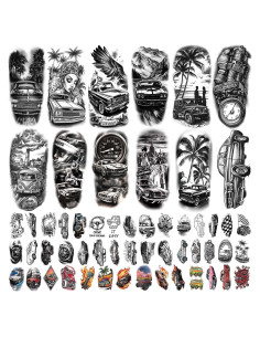 77 Hojas Tatuajes Temporales Realistas Gabizafia Coche