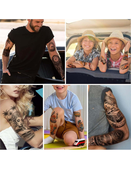 77 Hojas Tatuajes Temporales Realistas Gabizafia Coche 77 Hojas Tatuajes Temporales Realistas Gabizafia Coche