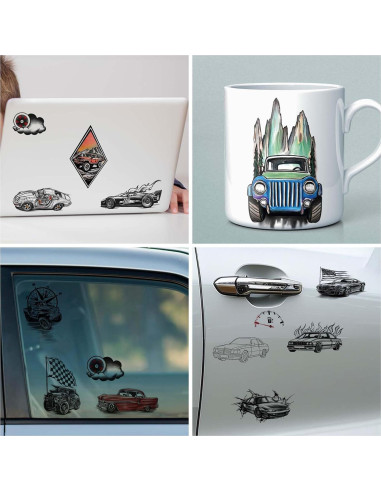 77 Hojas Tatuajes Temporales Realistas Gabizafia Coche