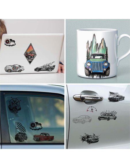 77 Hojas Tatuajes Temporales Realistas Gabizafia Coche 77 Hojas Tatuajes Temporales Realistas Gabizafia Coche