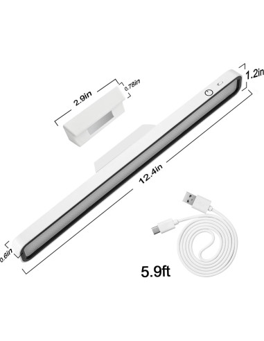 Barra de Luz de Escritorio LED XmnSoly 3000K-6000K Magnética