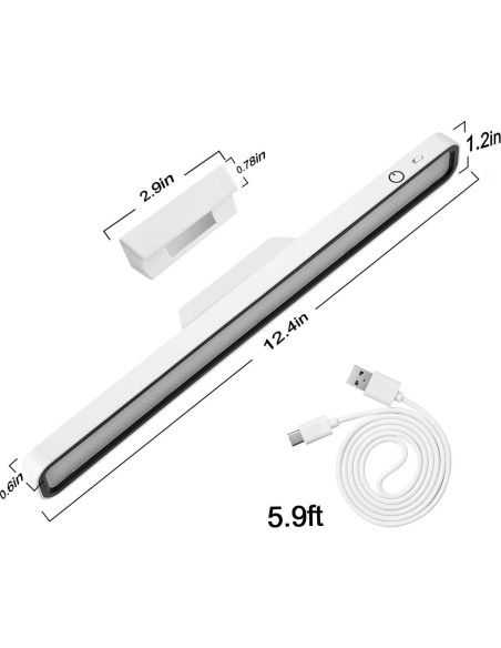 Barra de Luz de Escritorio LED XmnSoly 3000K-6000K Magnética