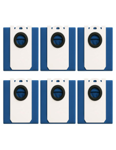 Paquete de 6 Bolsas de Polvo 6L HUIZHEN para bObsweep