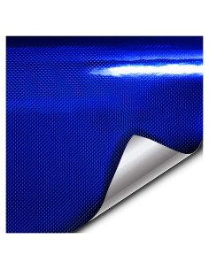 Vinilo Holográfico VViViD+ 30.48x152.4cm Azul para Automóviles