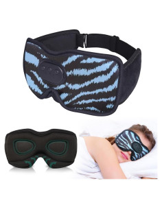 Máscara de Ojos Bluetooth SYPVRY 3D con Auriculares Inalámbricos