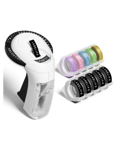 Máquina de Etiquetas en Relieve Labelife Omega S Manual con 10 Cintas