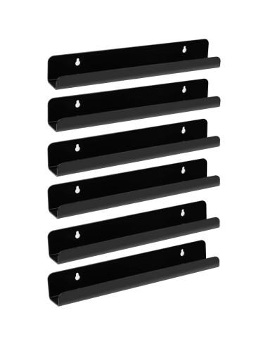 Estante Flotante para Discos de Vinilo Meaocer 6 Piezas 30.48 cm