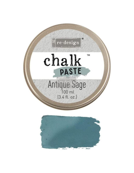 Pasta de Tiza para Muebles Floral de Amor - Salvia Antigua 100ml