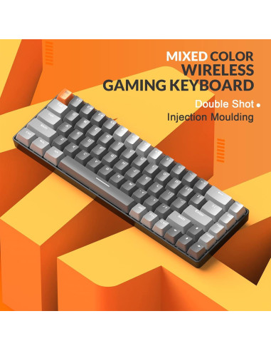 Teclado Mecánico Inalámbrico MAGIC-REFINER K68 68 Teclas