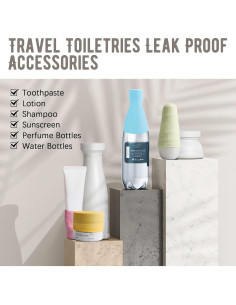 6 Fundas de Silicona a Prueba de Fugas YUBIRD para Botellas 2