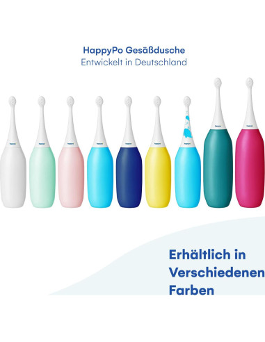 Bidet Portátil HappyPo XL Frambuesa 50% Más Volumen