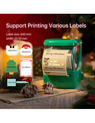 Impresora de Etiquetas HPRT New 1 Bluetooth Portátil 198g