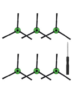 6 Cepillos Laterales Repuesto iRobot Roomba E, I, J + Destornillador