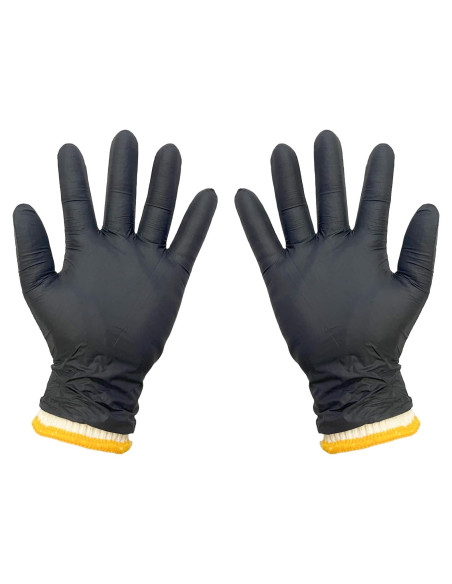 Guantes BBQ FayLongSky con Forros de Algodón y Nitrilo Grande