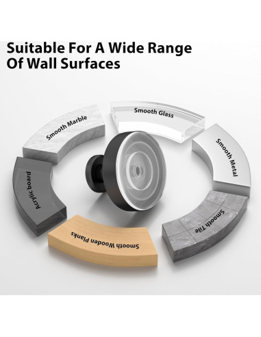 Ganchos de Ventosa CHIKESI para Ducha y Baño - Soporta 6.8 kg