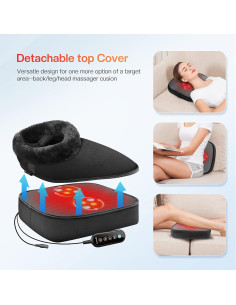 Masajeador de Pies Comfier CF-5202S con Calor 2-en-1 2