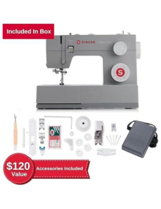 Máquina de Coser SINGER Heavy Duty 4452 con 110 Puntadas 2
