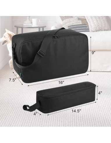 Organizador de Aseo para Mascotas Beautyflier - Bolsa Negra