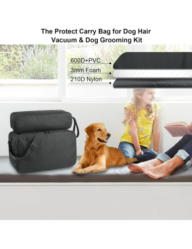 Organizador de Aseo para Mascotas Beautyflier - Bolsa Negra