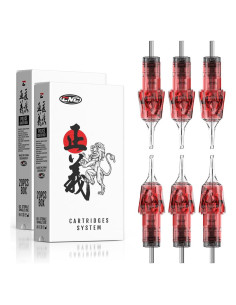 Cartuchos de Agujas de Tatuaje CNC 40pcs Mixtas 3RL 5RL 7RL 9RL