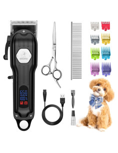 Cortadora de Pelo para Perros Gooad Recargable y Silenciosa