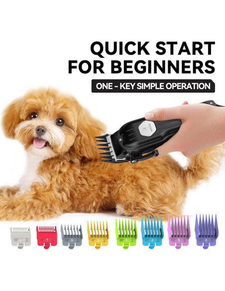 Cortadora de Pelo para Perros Gooad Recargable y Silenciosa