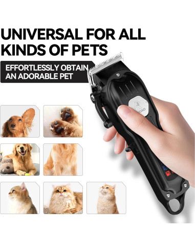 Cortadora de Pelo para Perros Gooad Recargable y Silenciosa