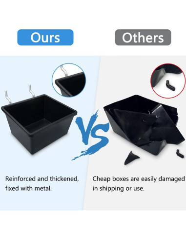 80 Ganchos para Tablero Perforado Dobures - Alta Resistencia
