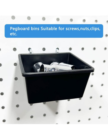 80 Ganchos para Tablero Perforado Dobures - Alta Resistencia