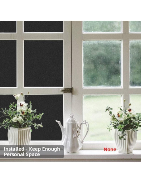 Película Blackout DUOFIRE 30x119.4 cm Anti UV Privacidad