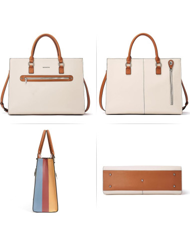 Maletín de Cuero BOSTANTEN para Portátil 15.6" Mujeres