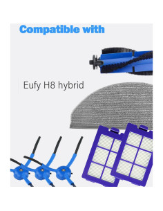 Kit de Repuesto BBT BAMBOOST para Eufy Robovac X8 - 10 Piezas 2