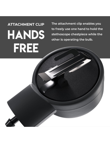 Manómetro Aneroid MDF Instruments Gran Tamaño Adulto Negro