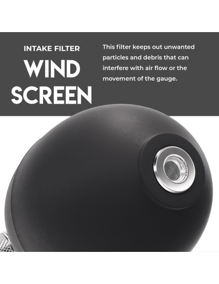 Manómetro Aneroid MDF Instruments Gran Tamaño Adulto Negro