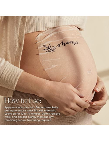 Mascarilla Abdominal Calmante Evereden para Estrías - 1 Cuenta