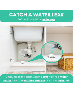 Detector de Fugas de Agua Absolute Living 120dB IP66 2