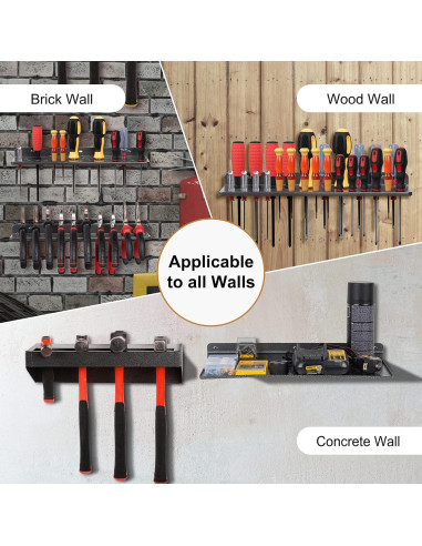 Organizador de Herramientas de Metal AHOWPD - 4 Estantes Montados