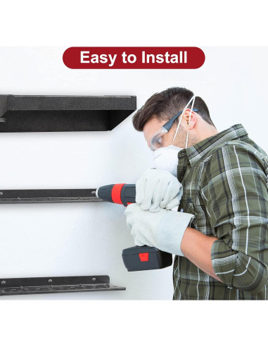 Organizador de Herramientas de Metal AHOWPD - 4 Estantes Montados