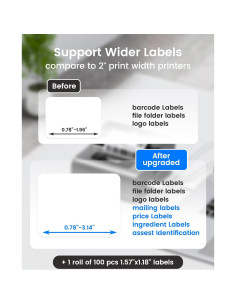 Impresora de Etiquetas Phomemo M221 Bluetooth 203 dpi Portátil 2