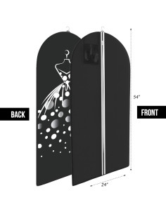 Bolsas de Viaje para Trajes Tus Bolsas 137 cm Negro 2