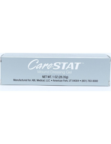 Gel de Vendaje de Heridas CareSTAT 28.35 g con Plata