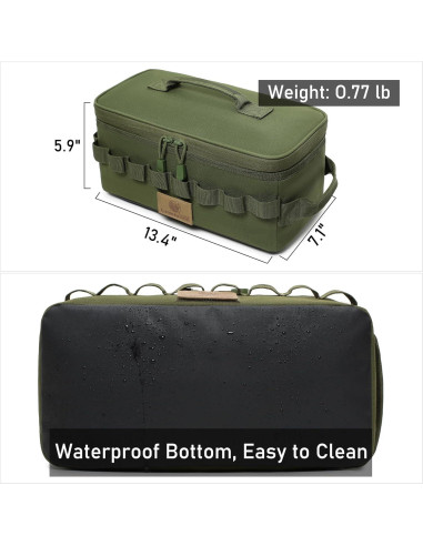 Bolsa de Almacenamiento Táctica Lemubeane 9L Impermeable