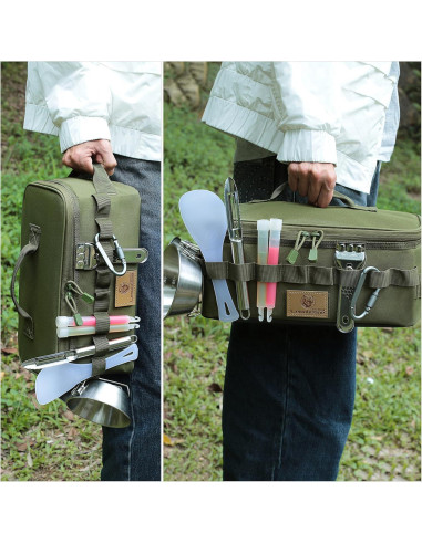 Bolsa de Almacenamiento Táctica Lemubeane 9L Impermeable